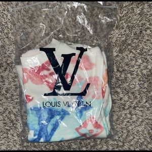 Louis Vuitton watercolor sweatshirt